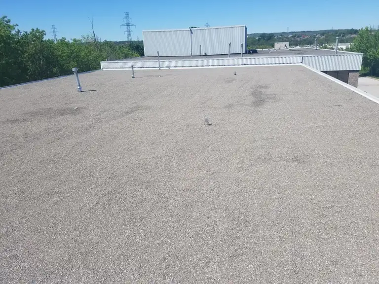 HVAC service work by Dilmar Roofing in Bradford, ON