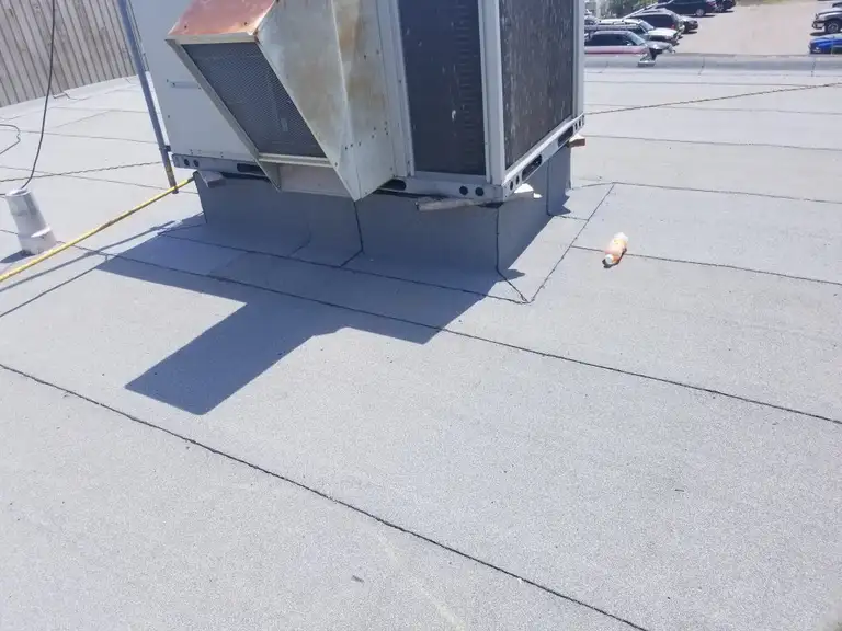 Skylight installed into a roof by Dilmar Roofing in Bradford, ON