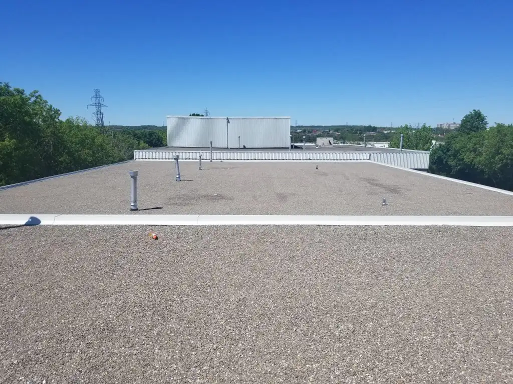 Asphalt shingle roof installed by Dilmar Roofing in Bradford, ON
